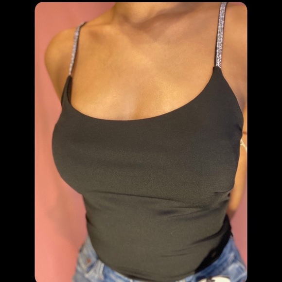 Black Rhinestone Bodysuit 🖤 - Picture 1 of 3